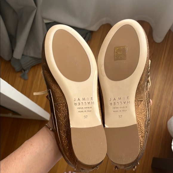 Jamie Haller Camp Loafer in Gold/Bronze - Picture 6 of 13